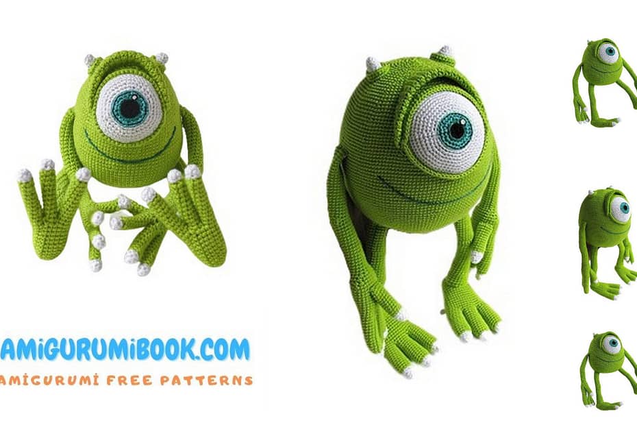 Mike Wazowski Amigurumi Pattern