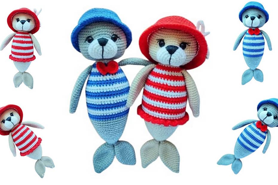 Seal Amigurumi Free Pattern